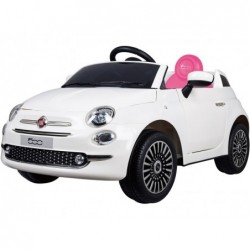 Coche de Batería 6V Fiat 500 Radio Control | PiscinasDesmontable