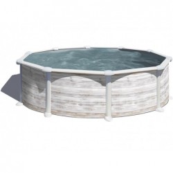Piscina de 460X132 cm. de Acero Groenlandia Gre KITPR458N