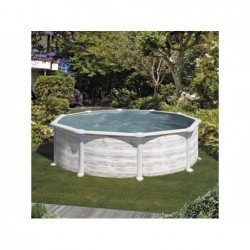Piscina de 460X132 cm. de Acero Groenlandia Gre KITPR458N | PiscinasDesmontable