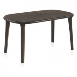 Muebles de Jardín Mesa Modelo Cancún 140 Wengué SP Berner 55359