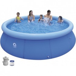Piscina Desmontable con Depuradora 1136 L. Jilong 17794EU de 360x76 cm Promt Pool Set