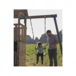Parque Infantil Canigo L con Columpio Individual de Masgames MA700206 | PiscinasDesmontable