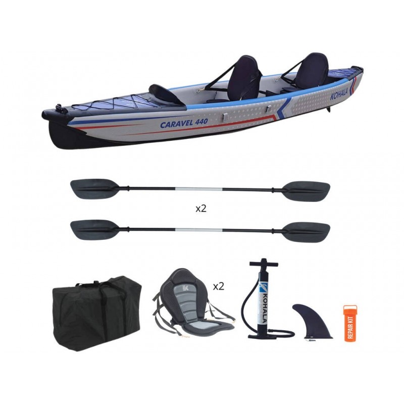 Kayak Hinchable 275x81 Cm. Hydro Force Cove Champion Bestway 65115