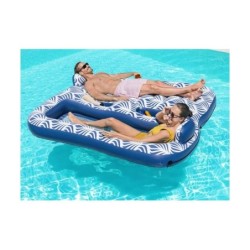 Colchoneta Hinchable Doble de 204x188 cm. Confort Splush Bestway 43653 | PiscinasDesmontable
