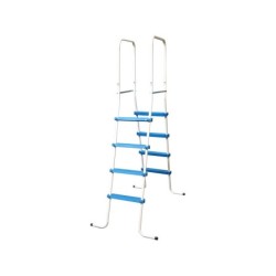 Escalera para Piscinas Elevadas con 8 Peldamos Toi 4988