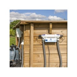 Sistema de Desinfección de Agua por UV para Piscina Elevada de Hasta 25.000l Gre UVC25