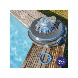 Robot Limpiafondos Función a Batería Wet Runner Plus para Piscinas Gre RBR75 | PiscinasDesmontable