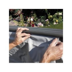 Liner Gris para Piscinas Composite de 606x236x124 cm. Gre SPCOR60G | PiscinasDesmontable