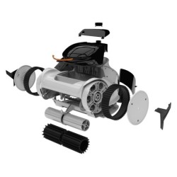Robot Limpiafondos Inalámbrico InverX Air 20 para Piscinas | PiscinasDesmontable