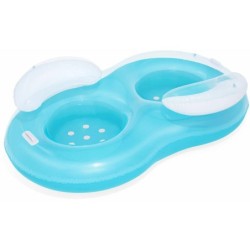 Colchoneta Sillón Doble Hinchable Bestway 43009 De 188x117 Cm.