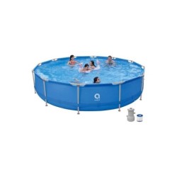 Piscina Desmontable Redonda Frame Round Pool de 420x84 cm Avenli 17800EU