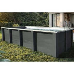 Piscina Rectangular Avantgarde Nova Composite de 595x315x126 cm Gre KPCOR60LT