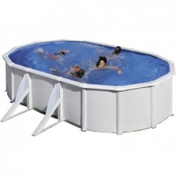 Piscina Oval Gre Fidji.  610 X 375 X 120 Cm