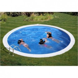 Piscina Oval Gre Enterrada Sumatra. 350 X 120 Cm