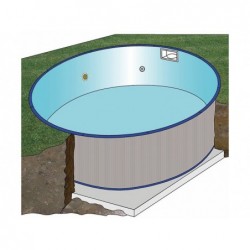 Piscina Madagascar Gre. Enterrada. 420 X 150 Cm. | PiscinasDesmontable