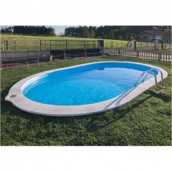 Piscina Enterrada Sumatra. 800 X 400 X 120 Cm Gre Kpeov8027