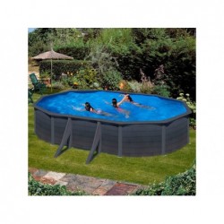 Piscina Kea Gre Kit500gf De Grafito Ovalada. 500 X 300 X 120 Cm.  | PiscinasDesmontable