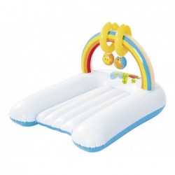 Cambiador Infantil Hinchable Con Aros Bestway 52241 De 81x63x46 Cm.