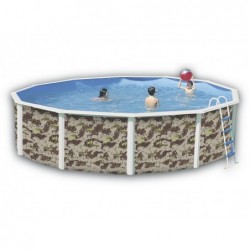 Piscina Camuflaje 640x120 Cm. Toi 8681